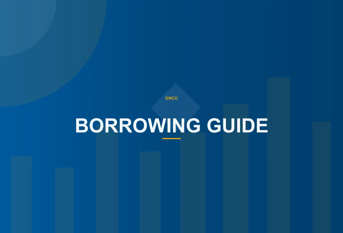 GNCU online banking user viewing What is loan and borrowing account information
