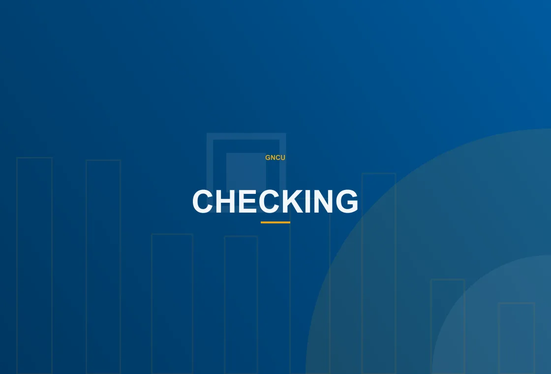 GNCU customer scanning checking activity feed in digital banking